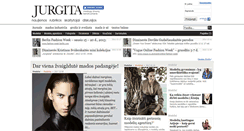 Desktop Screenshot of jurgita.lt