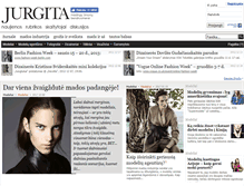 Tablet Screenshot of jurgita.lt